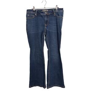 Torrid Jeans Womens 10S 10 Short Dark Wash Luxe Slim Boot Super Stretch Denim